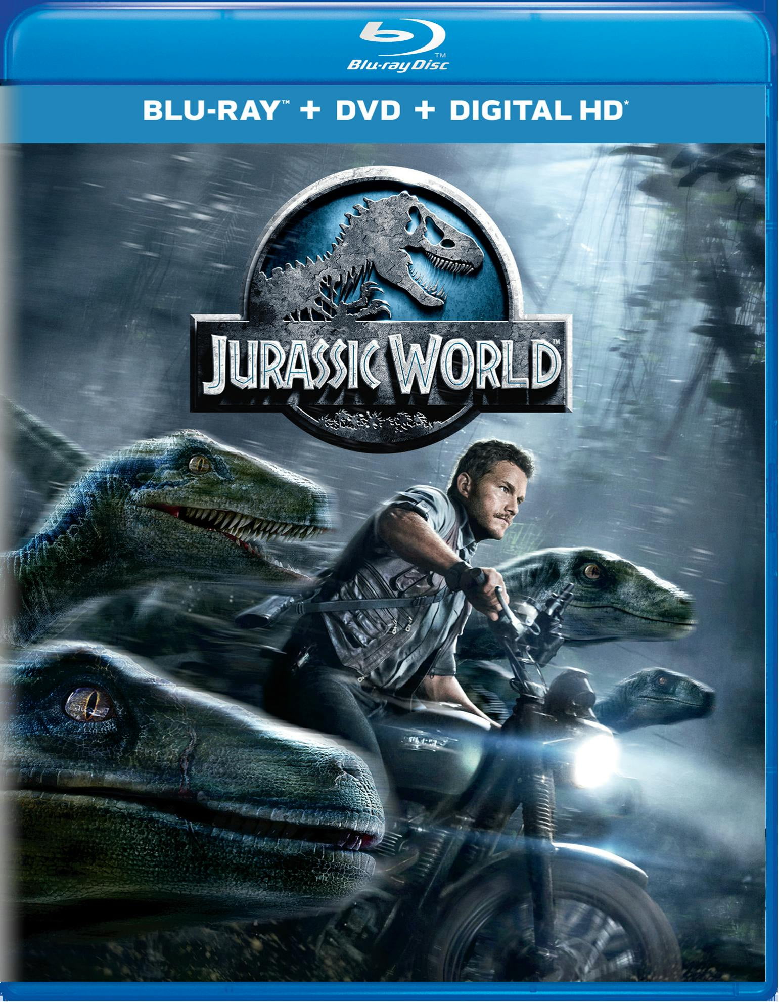 SDS Jurassic World DVD Action Adventure Movie Dinosaur PG-13