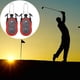 thumbnail image 4 of 2x de puntaje de golf de 2 piezas, de golpes de golf portátil, de un toque con llavero para sujetarlo a guantes de marcador Sunnimix contador de puntuación de golf, 4 of 8
