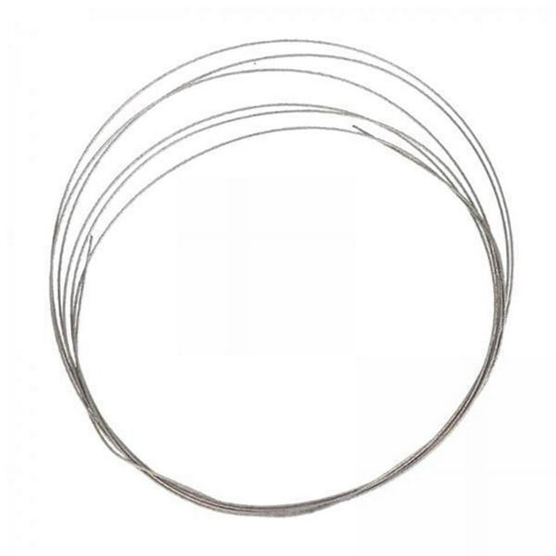 5x de Hilo de Diamante, Hoja de de Corte de Alambre de Diamante Superfina, Repuesto de Pérdida Mínima, Herramienta de Corte de 1 Metro/ 5 piezas