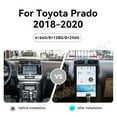 thumbnail image 1 of 16 inch Tesla Style Car Radio Carplay Android 13 for Toyota Land Cruiser Prado 150 2018-2020 GPS Navigation Auto Multimedia Player, 1 of 9