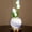 Blue White, variant on Elegant Tulip Bouquet Night Light - Dimmable Glass Flower Lamp with 3 Color Modes, Touch Control USB Rechargeable LED Table Lamp for Bedroom Living Room, Decorative Gift (Pink)