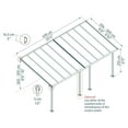 thumbnail image 3 of CANOPIA by PALRAM Olympia 10 ft. x 20 ft. Aluminum Patio Cover - White, 3 of 7