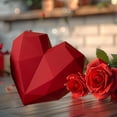 thumbnail image 1 of Wzzjkit Matte Heart Gift Box Empty Box Packaging Box Birthday Gift Valentine's Day Gift Box Feeling Gift Boxes, 1 of 6