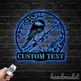 thumbnail image 2 of Handmadetneonsign Black Capped Metal Wall Art Light, Bird Metal Sign Wall Decor, House Metal Decor 52557, 2 of 5