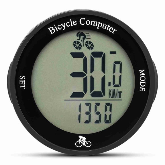 Bike Computer, LED Backlight, Multifunction  Cycle Odometer With CR2032 Battery For Cycling