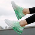 thumbnail image 4 of Women's Air Cushion Running Sneakers, Breathable Lace-Up Athletic Walking Shoes, 4 of 6
