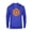 Royal, variant on Marvel Iron Man Pumpkin Halloween - Pullover Hoodie for Adults - Customized-Black