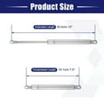 thumbnail image 4 of Unique Bargains 2 Pcs 12' 90Ib/401N Silver Tone Lift Supports Struts Shocks Gas Spring Universal for RV Car Truck Boat, 4 of 8