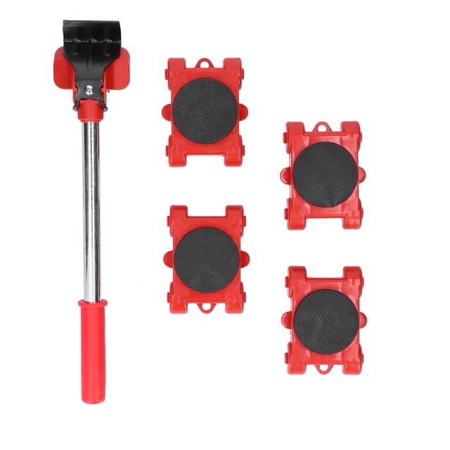 Motor de Palanca de Cambios, Levantar Fácilmento el Trabajo de Parto, Ahorro de Muebles Pesados Multifuncionales, Kit de Elevador de Muebles de Mudanza de 331 LB Capacidad