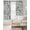 Blue, linen, variant on Orange Grey Botanical Black Out Curtains 84 Inch Long for Living Room, Rustic Country Spring Floral Summer Leaf Blackout Curtain Shade Thermal Window Curtains Grommet Drapes 42"x84" 2 Panels