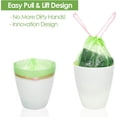 thumbnail image 3 of [8-Roll] 120 pcs 5 Gallon Small Trash Bags, Mini Compostable Strong Bathroom Wastebasket Can Liners trash Bags for Home Office Kitchen, Durable Disposable Clean-up Trash Bags, APL2317, 3 of 5