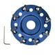 thumbnail image 4 of Hoof Trimming Tool Aluminium Alloy Livestock Hoof Trimming Cutter Disc with 8 Blade for Horses Sheep Cattle Cow, 4 of 5
