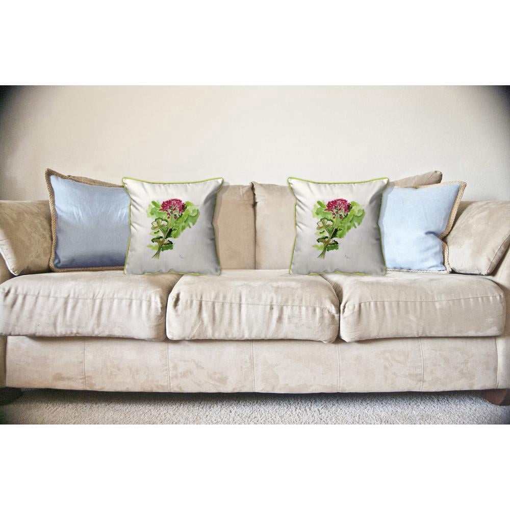 Geranium Large Indoor/Outdoor Pillow 18x18