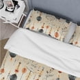 thumbnail image 4 of Designart "Desert Dream Weave" Beige Boho Bedding Covert Set - Bohemian & Eclectic Bed Set With 2 Shams, 4 of 5