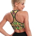 thumbnail image 2 of The Legend Of Zelda Women's Sports Bras Racerback Padded Workout Slimming Tank Tops Camisole Yoga Vest Activewear Fitness Running Crop Top, 2 of 6
