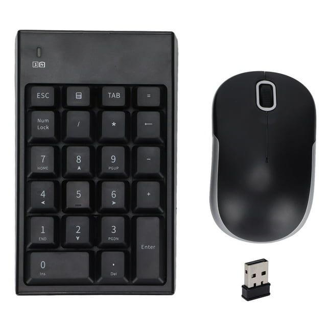 Wireless Numeric Keyboard Mouse,Numeric Keyboard Mouse Set Numeric Keyboard Mouse Set Wireless Keypad Built for Professionals