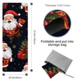 thumbnail image 4 of Santa Claus Gym Towel with Storage Bag, 72.8"x26.8", Suitable for Yoga, Pilates, Fitness, etc. - Hot Yoga Towel, Yoga Blanket Included, 4 of 6