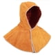 thumbnail image 2 of Gorro de soldadura de piel de vaca transpirable, antisalpicaduras, aislamiento térmico, soldadura eléctrica, protección de seguridad para el trabajo, 2 of 12