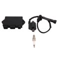 thumbnail image 2 of CDI Box Ignition Coil Spark Plug Kit 3KJ 82310 10 00 Replacement for GRIZZLY 600 660, 2 of 5