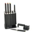 thumbnail image 5 of Joseph Joseph Elevate Knives Slimblock 5-Piece Knife Set with Ceramic Sharpener - Black, 5 of 5