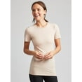 thumbnail image 2 of Kalon Women's 4-Pack Crewneck T-Shirt Base Layer, 2 of 6