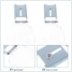 thumbnail image 3 of FUTUREORYY 2Ud Escudo Protector Transparente Para Amoladora De Banco Con Material Resistente, 3 of 8