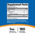 thumbnail image 2 of Suplemento Nutricost: gomitas de melatonina, 1 mg, 180 fresas, 2 of 5
