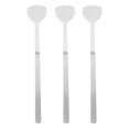 thumbnail image 1 of Miangastore Tea Stirring Long Handle Spoons Ergonomic Design Silver 3Pcs, 1 of 8