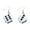 White, variant on Wentin Reduced Earrings Dice Earrings For Women Weird Earrings Funny Novelty Dangle Earrings Drop
