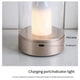 thumbnail image 5 of 3X Vela con Luz USB, Vela LED Eléctrica Sin Llama Recargable, Velas Móviles para Bailar, Luz para Decoración del Hogar, 5 of 5