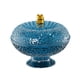 thumbnail image 5 of Tazón de frutas,Frutero de encimera con tapa Cesta de frutas,Cuenco con pedestal decorativo para cesta de frutas,Frutero extraíble para encimera Cesta de frutas,Cesta de frutas azul, 5 of 8