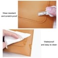 thumbnail image 4 of A4 File Folders Waterproof Leather Case Folder Document Case Bag Pouch File Bag Document Storage Document Holders With Removable Hand Strap, 4 of 8