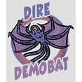 thumbnail image 2 of Netflix Women's Stranger Things Demobat Monster Drawing Racerback Tank Top White Heather X Large, 2 of 4