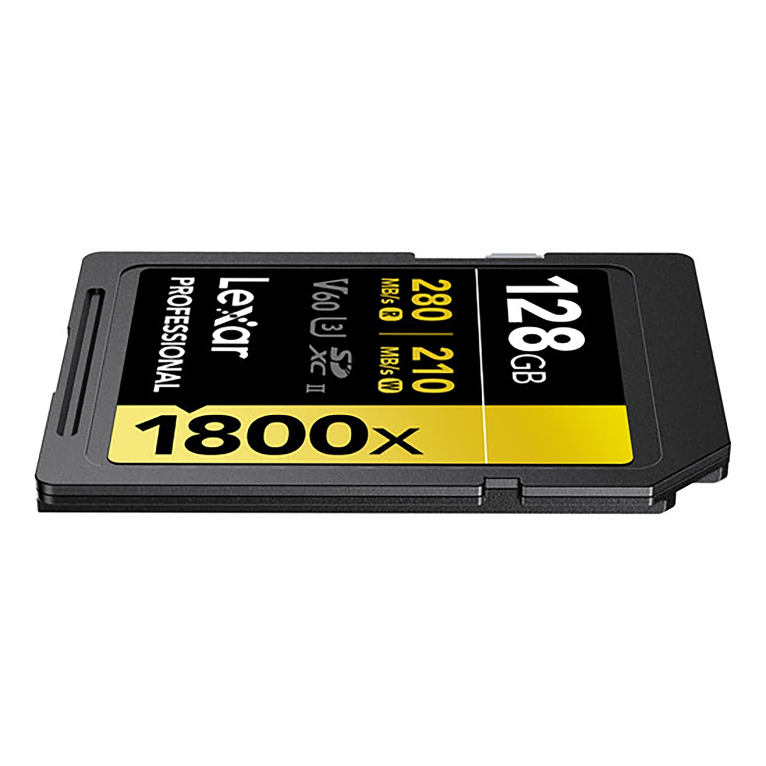 Lexar Professional GOLD Series 1800x SDXC UHS-II Memory Card, 128 GB