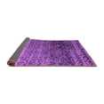 thumbnail image 2 of Ahgly Company Indoor Rectangle Abstract Purple Modern Area Rugs, 2' x 4', 2 of 4