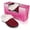 Berry Red, variant on Women’s Plaid Tweed Clog Slippers – Memory Foam House Shoes with Faux Fur Collar & Gift Box for Christmas & Holiday Gifts