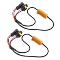 thumbnail image 4 of Load Resistor Adapter, LED Resistance Decoder H11 880 881  50W 6 Ohm  ABS + Metal Simple Installation 2PCS  for Turn  / Fog Light, 4 of 7