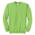 thumbnail image 5 of Yellow Rooster Men's Core Fleece Classic Crewneck Sweatshirt Lime XL, 5 of 6