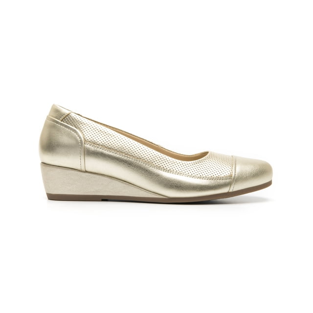 Flats Flexi para Mujer Estilo 127002 Oro