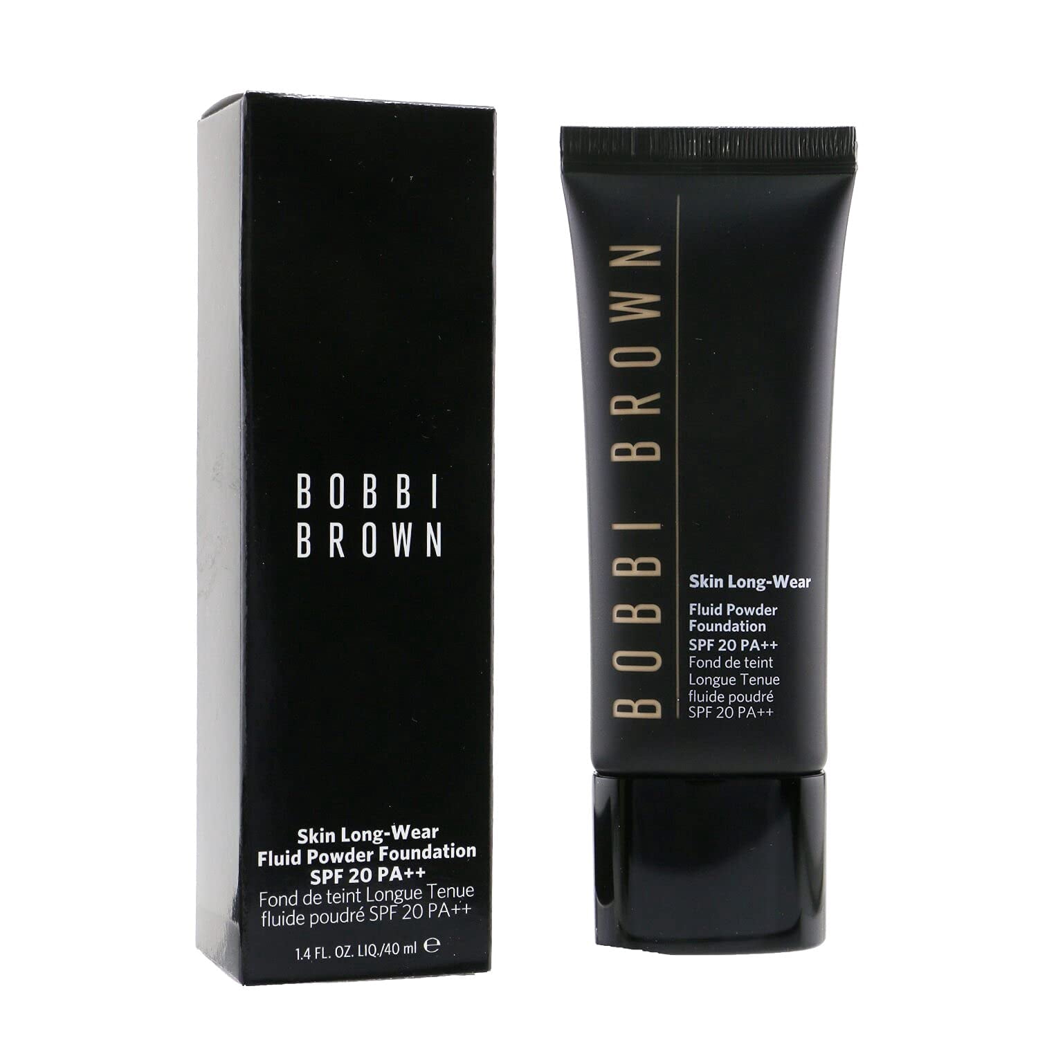 Bobbi Brown Skin Long-Wear Fluid Powder Foundation W-016 Warm Porcelain Spf 20  1.4oz/40ml New