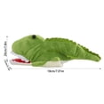 thumbnail image 3 of 7in Crocodile Hand Puppet, Soft Fabric Alligator Glove Toy, Interactive Storytelling Animal Puppet, Role Play Plushie, Movable Mouth Crocodile Figurine Prop, 3 of 7
