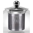 thumbnail image 3 of 34 oz 1000ml  Heat Resistant Borosilicate Glass Teapot & Stainless Steel Infuser for Loose Tea, Clear, 3 of 4