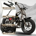 thumbnail image 3 of Oryxearth OGM37 Basic 4-Stroke Mini Bike, 37.7CC Handmade Gas Power Off Road Trail, up to 16 mph, Retro, 3 of 7