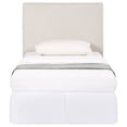 thumbnail image 3 of Pirro Upholstered Twin Panel Headboard Sand, 3 of 8