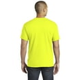 thumbnail image 4 of Gildan High Visibility Pocket T-Shirt, Safety Green, Men Short Sleeve Crew Neck Work Wear, Size-XL, 4 of 5