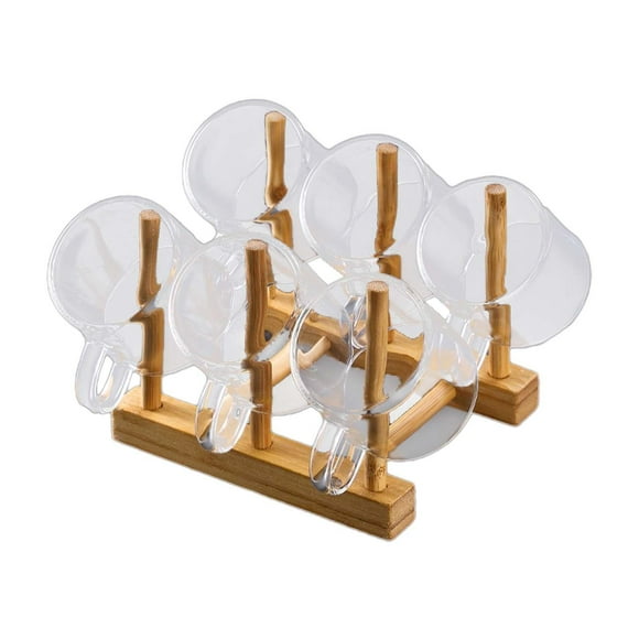 Juego de 6 tazas de café expreso con soporte Strade Fareast Limited