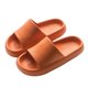 thumbnail image 2 of Zapatillas de casa, sandalias antideslizantes de EVA, zapatillas de suela gruesa con punta abierta para parejas, rojo anaranjado, adecuadas para el tamaño 37-38 2 piezas seitruly AP001383-10B, 2 of 7
