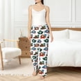 thumbnail image 6 of Lsque Pirate Hats Print Women's Pajama Pants, Lounge Pant - Comfortable Home Wear,Elastic Waistband, Stylish Design-Small, 6 of 9