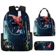 thumbnail image 1 of Mochila de mochila Spiderman Bolsa de almuerzo juego de lápiz, 1 of 4