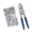 Crimp pliers 1 boxed, variant on Wire Rope Crimping Tool Pliers with Aluminum Rings Sleeves Kits Up to 2.2mm for Fishing Lines and Technical Work Tool